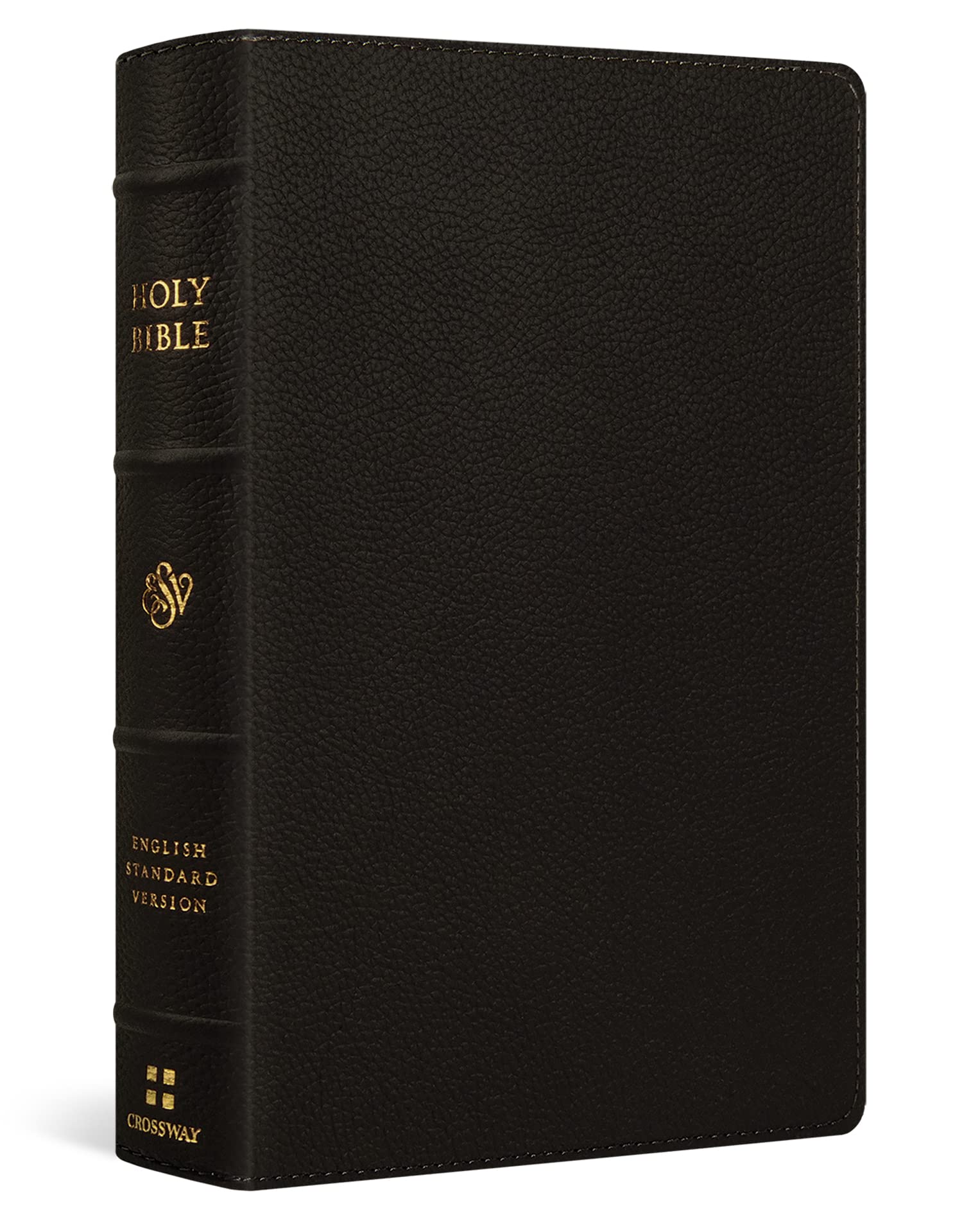 ESV Large Print Personal Size Bible, Red Letter (Buffalo Leather, Deep Brown): Holy Bible, English Standard Version