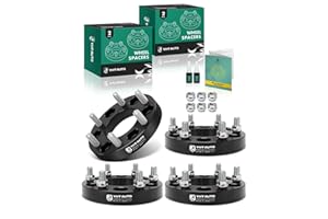 YHTAUTO 6x135 mm to 6x5.5 Wheel Adapters 1" Compatible with Ford F-150 Expedition & Lincoln Mark LT Navigator, Tire Adapters 