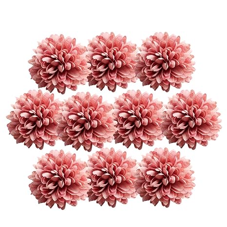 Buy 10 Pieces 7cm Artificial Silk Chrysanthemum Flower Head For