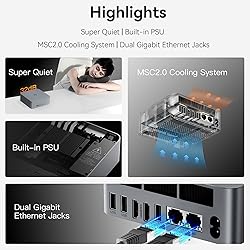 Beelink EQR6 Mini PC W11 Pro, AMD Ryzen 7