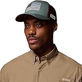 Columbia Unisex PHG Game Flag Mesh Snap Back, Pond/Tobacco/Hunting Flag, One Size