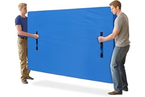 GMAK Mattress Bags for Moving and Storage, Full Size, Mattress Cover Heavy Duty Mattress Bag Reusable Mattress Storage Bags with Durable Handles and Zipper Closure - Moving Supplies Moving Bags, Full Size