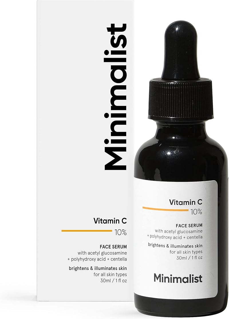 Minimalist Vitamin C 10% Serum 30 ml Brightening Hydration All Skin Types