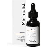 Minimalist 10% Vitamin C Serum for Brightening | Improves Hydration | For All Skin Types | For Women & Men | 1 Fl Oz / 30 ml