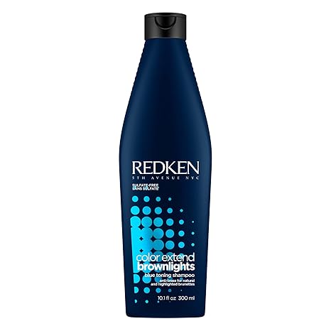 Redken Color Extend Brownlights Shampoo For Brown Hair Colour Pigmented For A Cool Brown Tone Neutralises Orange Red Tint 300 Ml Amazon De Beauty