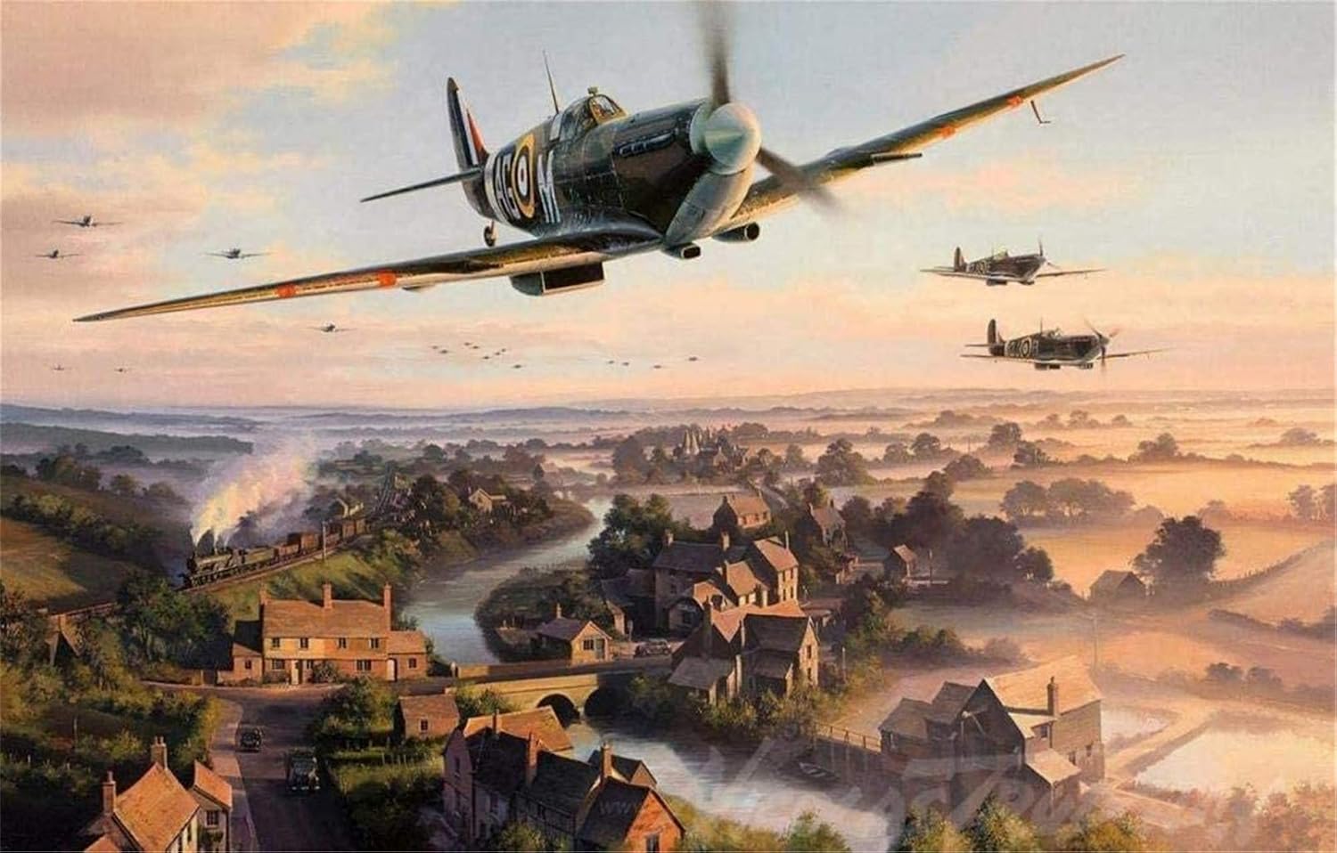 Amazon.com: Diamond Painting Kits for Adults WWII Military Aircraft DIY