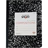 School Smart 1335763 Stiff Picture/Story Composition Book, 100 Sheets, 9-3/4 x 7-1/2 Inches