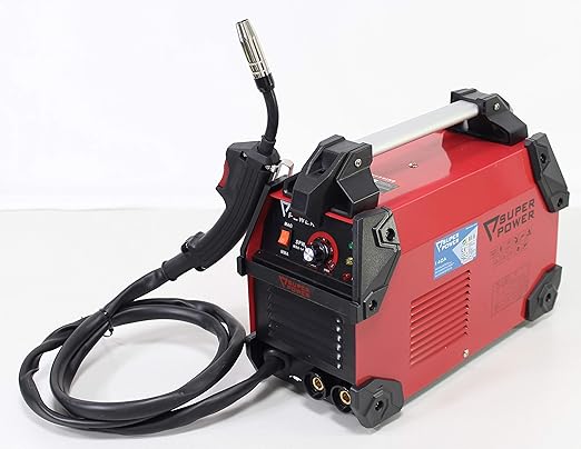Super Power 73221 Equipo Soldadura Inverter 140A, 2 en 1 con