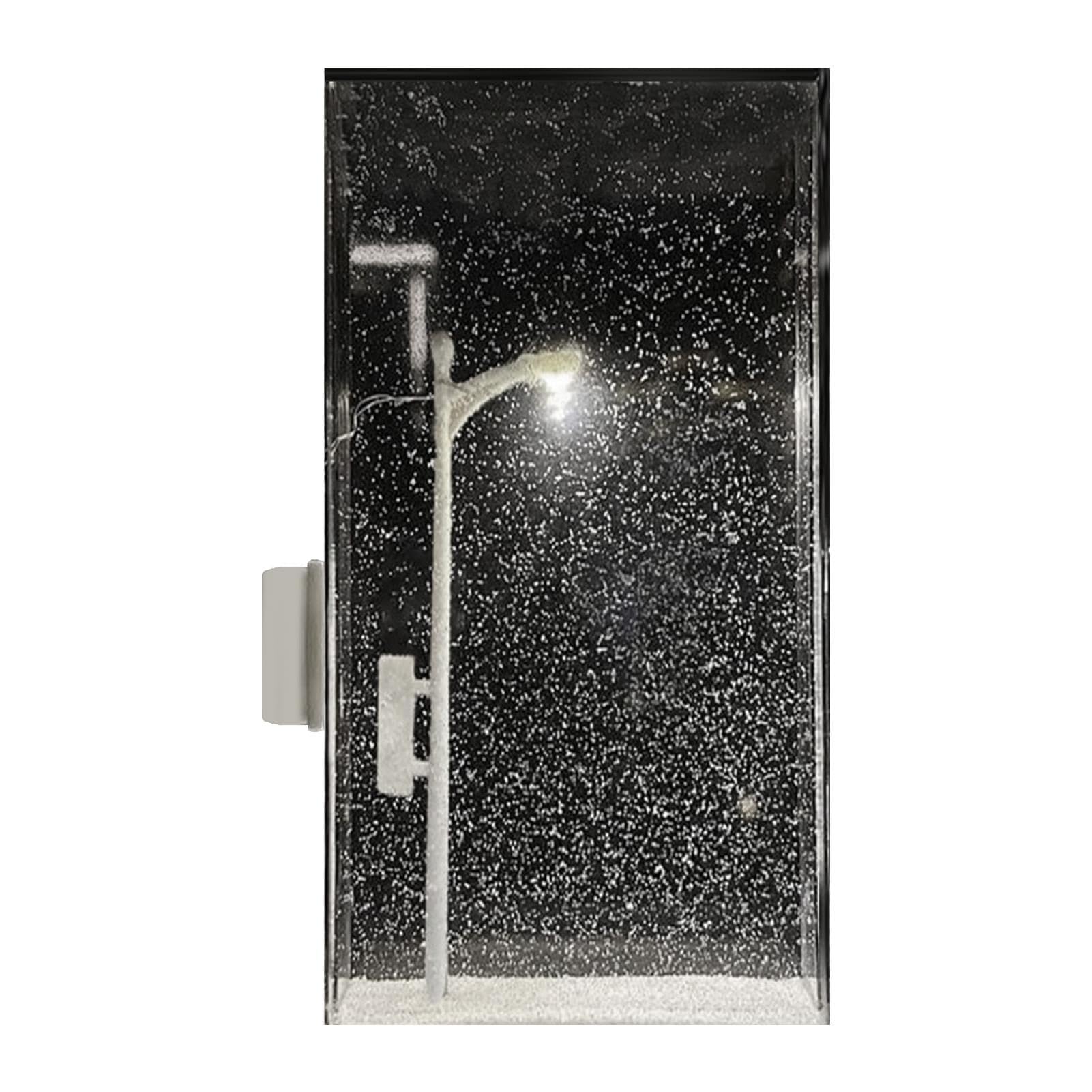 Snowy Lamp, Snowy Streetlamp Light, Snowman Night Light, Christmas Tree Nightlight, Snow Globe Night Light, Street Lamps Light-Up Kit, 6.9 x 2.8 x 1.4 inches (15 x 7 x 3.5 cm) Christmas Night Lights
