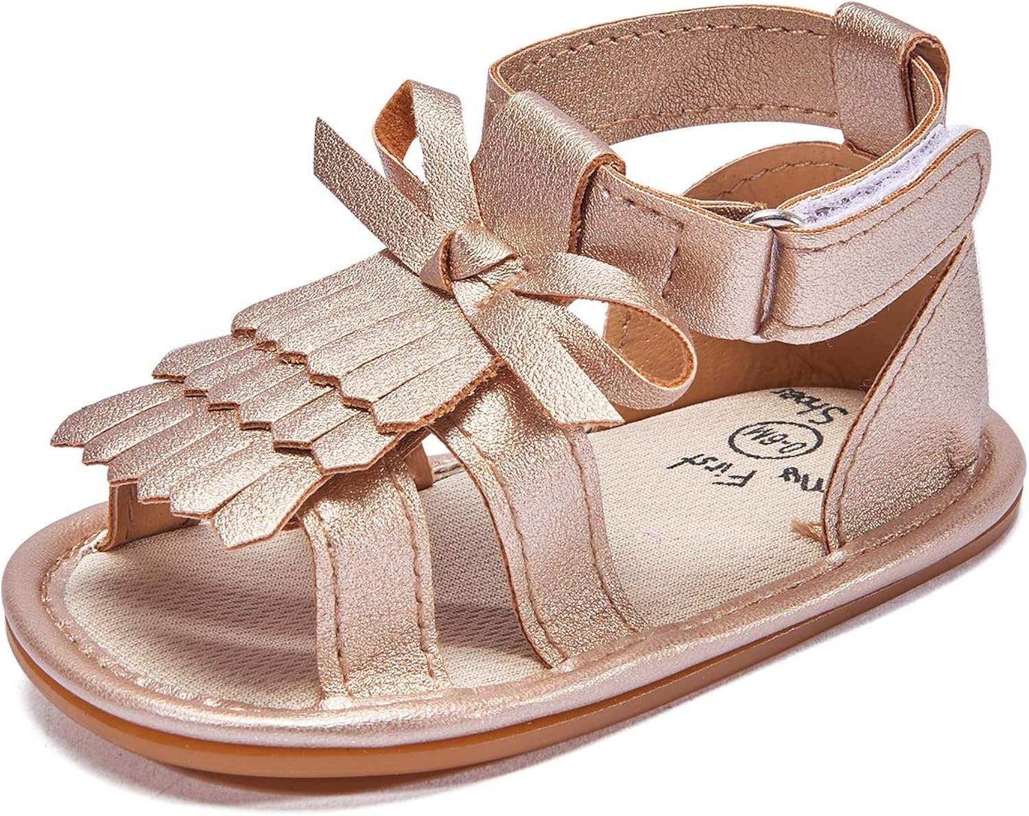  | BMCiTYBM Baby Girls Sandals Summer Shoes Lightweight Non-Slip Rubber Sole Newborn Infant First Walkers 3 6 9 12 18 Months | Sandals