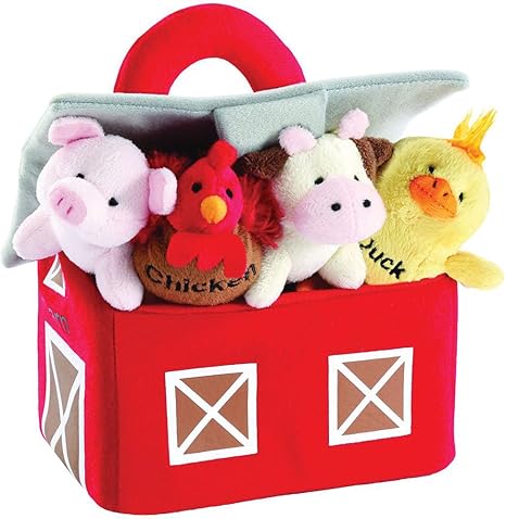 barnyard stuffed animals
