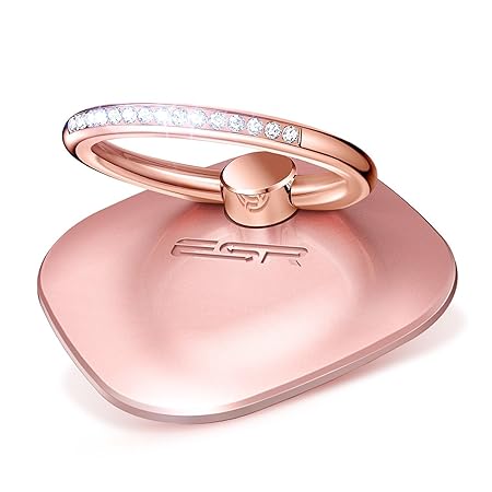 ESR Handyring Handy Finger Halterung 360 Grad Smartphone Fingerhalter Ständer für iPhone/iPad/Galaxy S10 / Huawei P20 / Mate2