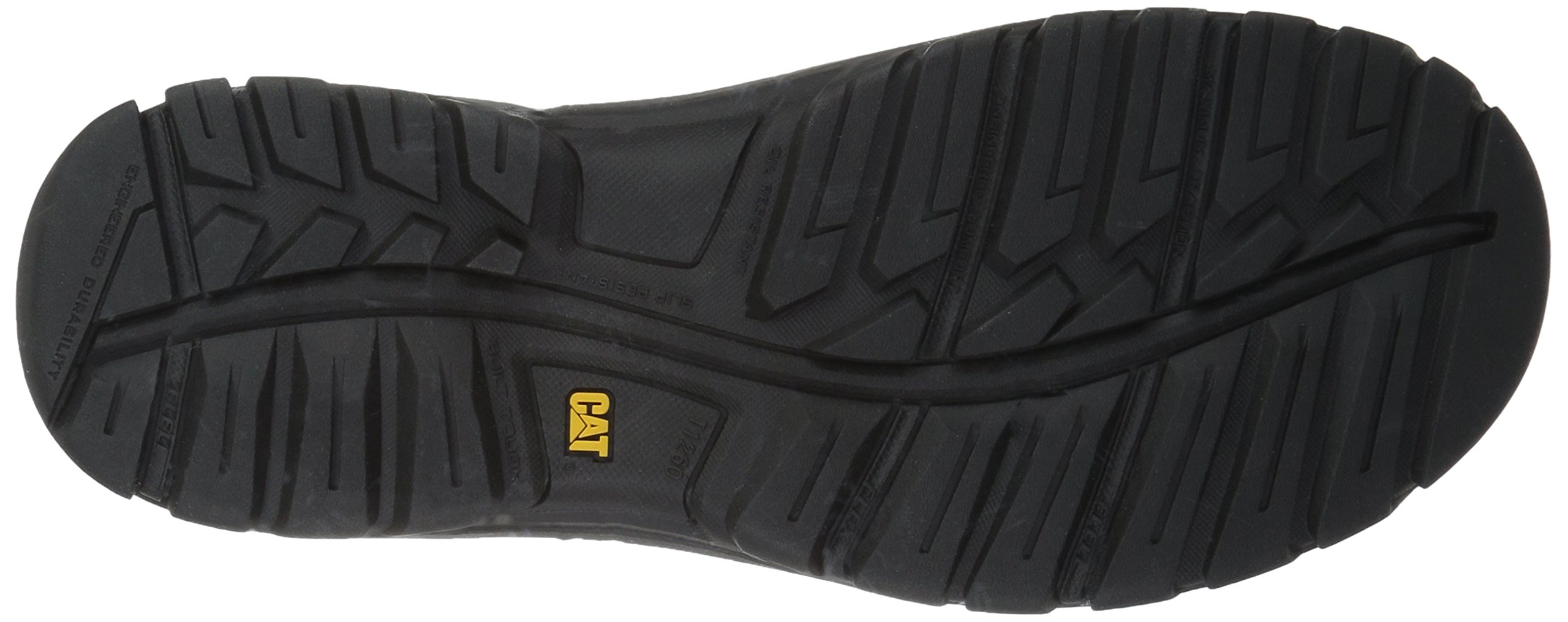 Caterpillar Men's Outline Steel Toe Work Boot, Seal Brown, 11.5 W US on