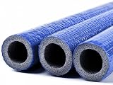 Folimpex 10m Blue 28mm Pipe Foam Insulation Lagging Wrap 6mm Thick Energy Saving view 4