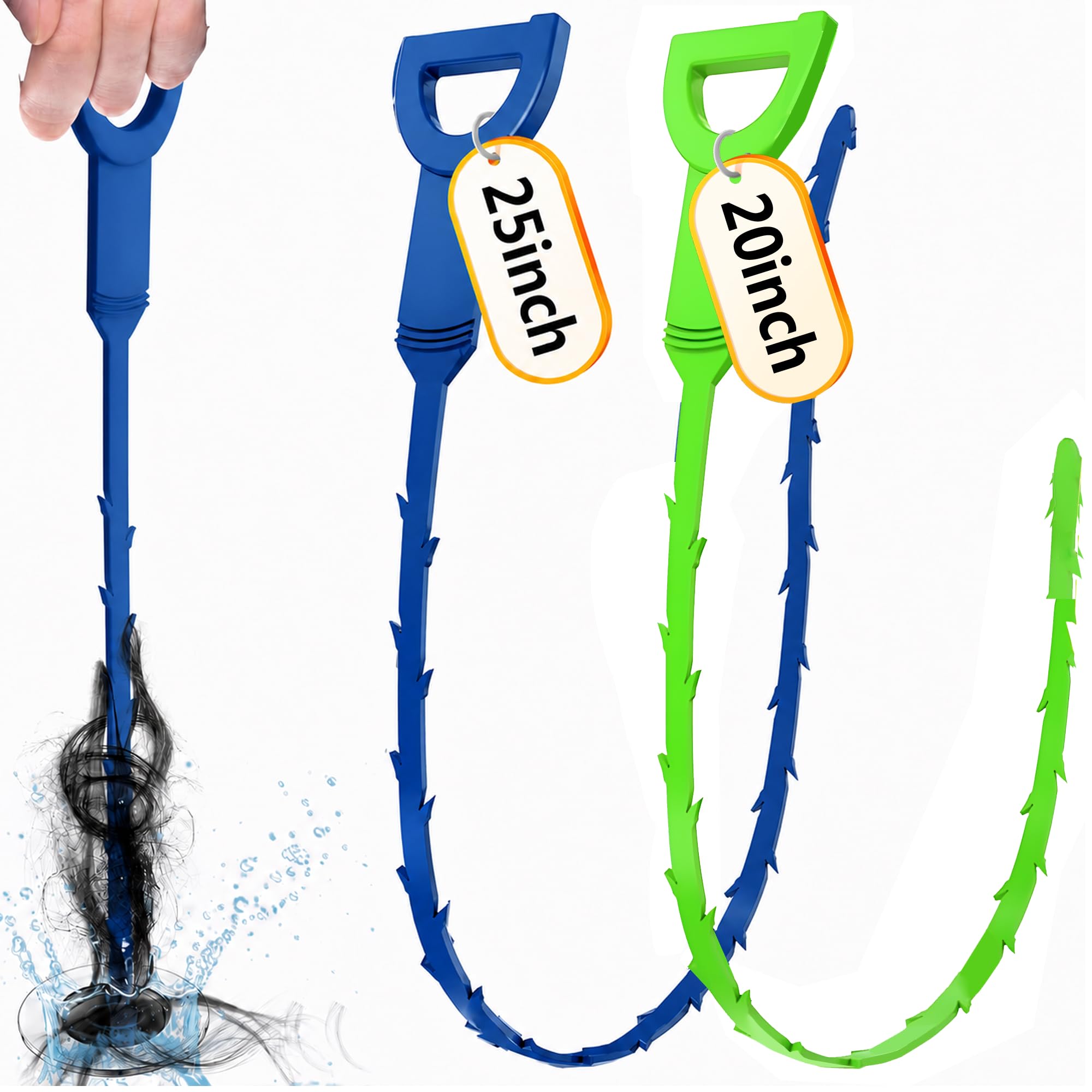 Drain Snake, Drain Clog Remover,Hair snake Tool Opener, sink snake for Sewer Kitchen Sink Bathroom Tub
