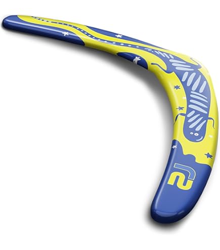 Amazon.com: toysmith 74110 Soft Indoor Ziparang Boomerang : Sports