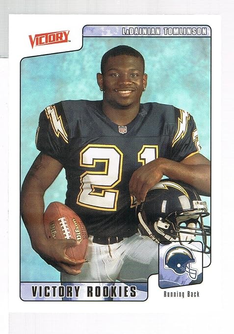 2001 Upper Deck Victory 416 LaDainian Tomlinson RC Rookie At Amazon s 