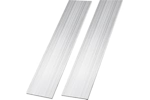 UAUAFIFI 2 Pcs 1/8" x 2.75" 6061 Square Aluminum Flat BAR,12" Long, 3mm X 70mm X 305mm Aluminum Flat Plate, T6511 Solid New Mill Stock