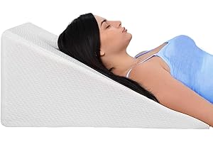 Ebung Body Positioner - Premium Memory Foam Wedge Pillow for Sleeping, Sitting, Snoring, Heartburn Relief, Pregnancy, TV, Reading, Backrest, Leg Rest