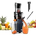 Biolomix Slow Masticating Juicer Cold Press Juicer,Juicer machines vegetable and fruit with Quiet Motor & Large Feed Chute,High Juice Yield