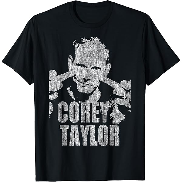 Amazon.com: Control Industry - Corey Taylor Unisex Black Graphic T