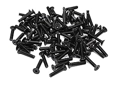 iexcell 100 Pcs M4 x 20mm Thread Pitch 0.7 mm Alloy
