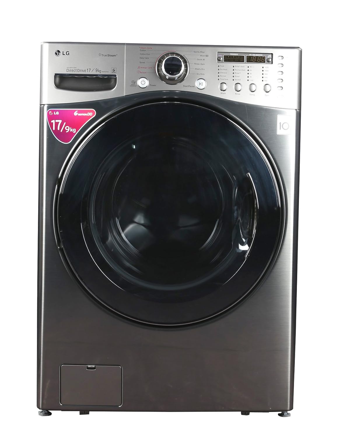 Lg F1255rds27 Front Loading Washing Machine 17 Kg Sts Amazon In Home Kitchen