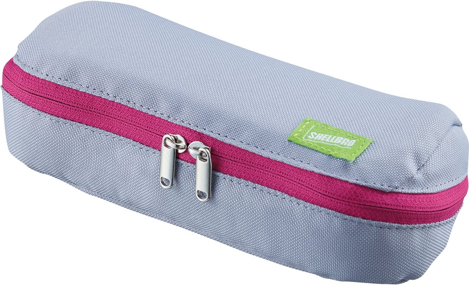 Kokuyo Pen Case Sherbro Gray × Pink F-VBF190-3
