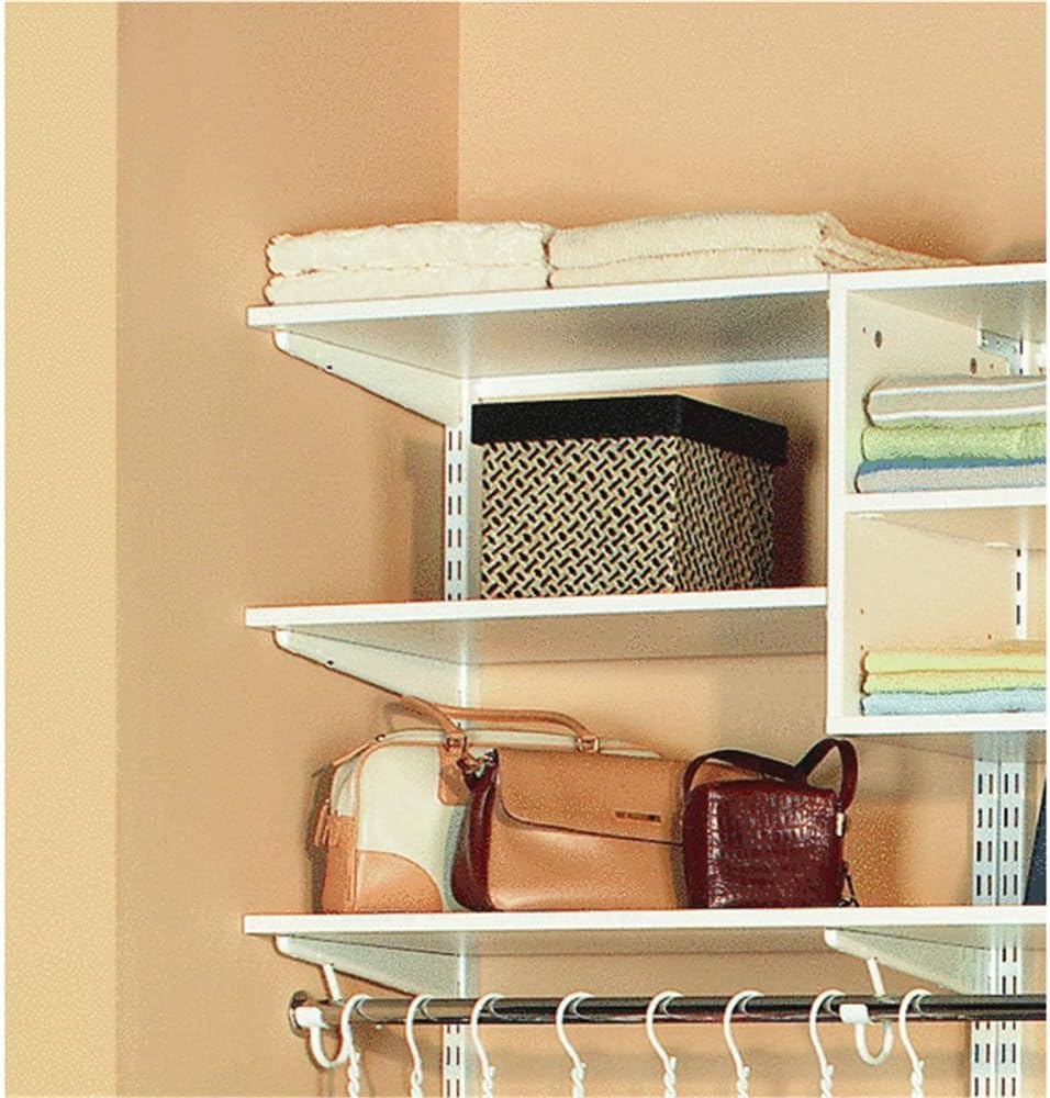 freedomRail Organized Living CherryWood Shelf (48Inch x