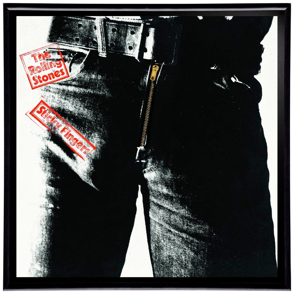 Rolling Stones Sticky Fingers Framed 12 Rolling Stones Sticky Fingers Framed 12