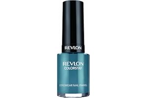 REVLON Colorstay Nail Enamel, Blue Slate, 0.4 Fluid Ounce