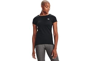 Under Armour Womens HeatGear Armour Short-Sleeve T-Shirt Short Sleeve