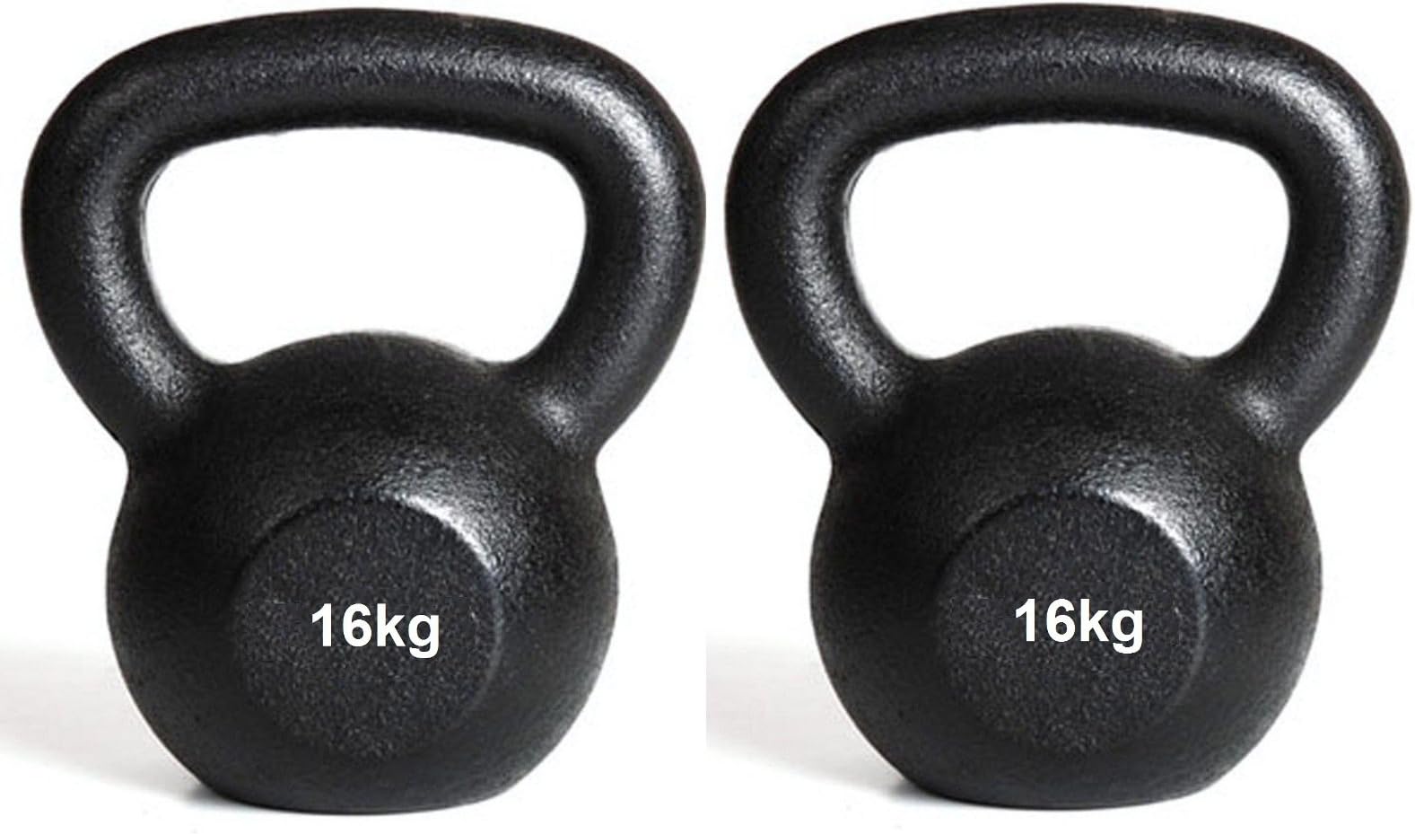 IQI Kettlebell pair 16kg+16kg cast Kettlebell INCLUDES KETTLEBELL TRAINING DVD