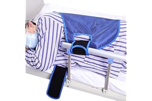 LEFEKE Patient Turning Device Belt,Elderly Bed Transfer Sling,Transfer Nursing Sling for Patient,Elderly Safety Lifting Aids,Turn Over Aids with Velcro,Patient Care Back Lifting Strap,48cm*168.5cm,(Thin)