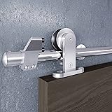 EaseLife 6.6 FT Top Mount Stainless Steel Sliding