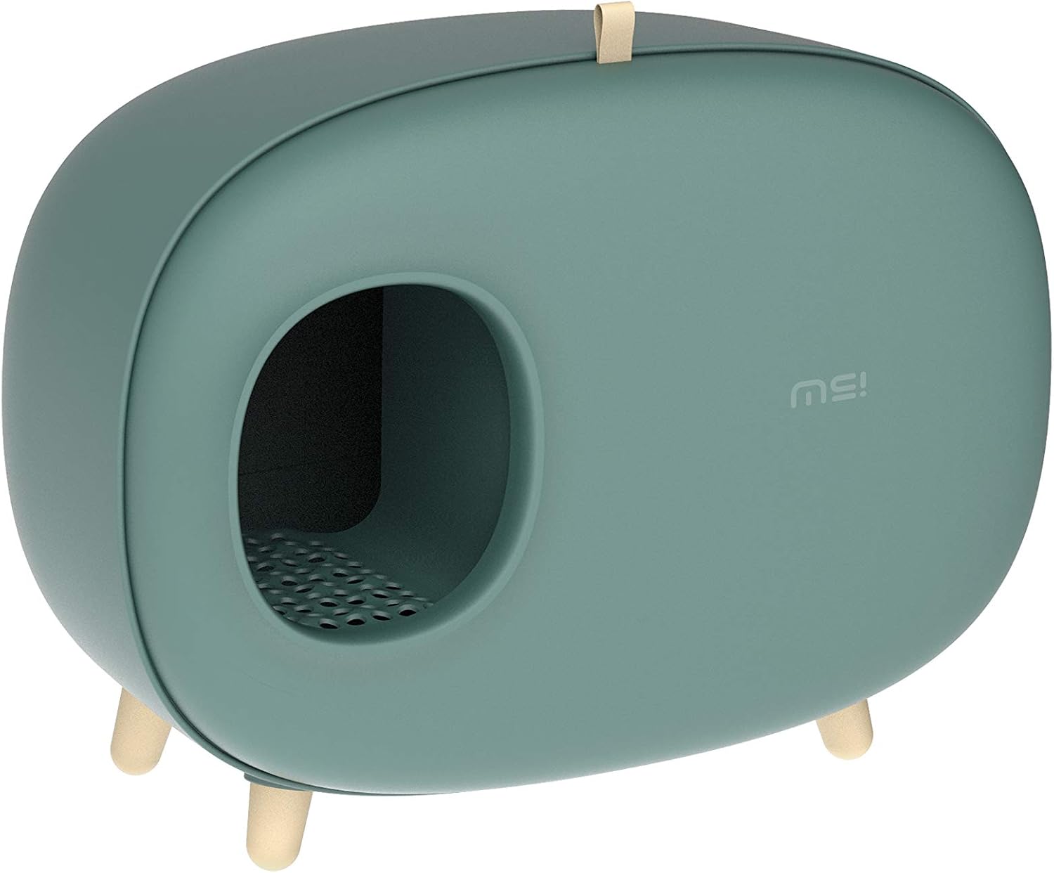 easy clean cat litter box