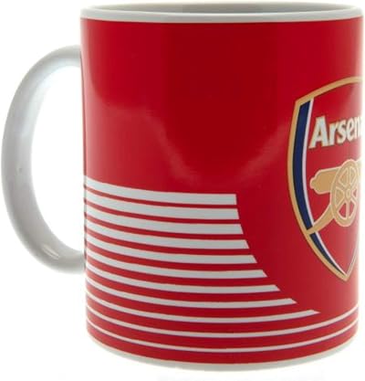 FOCO Arsenal Official Mug Ceramic 325 ml Enamelled Coat of Arms 9x8 cm