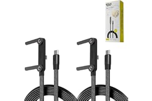 2-in-1 Invisible Holder Charger Cable, Fast Charging Cord with Built-in Phone Stand, 240W Super Fast Charging Cable & Phone S