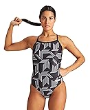 ARENA Puzzled Light Drop Back Women's One Piece