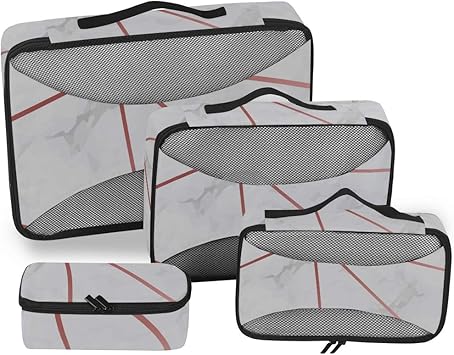 rose gold packing cubes