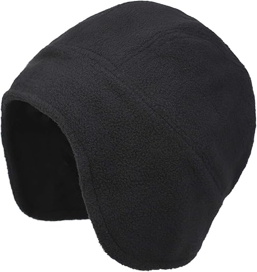 mens fleece hat with ear flaps
