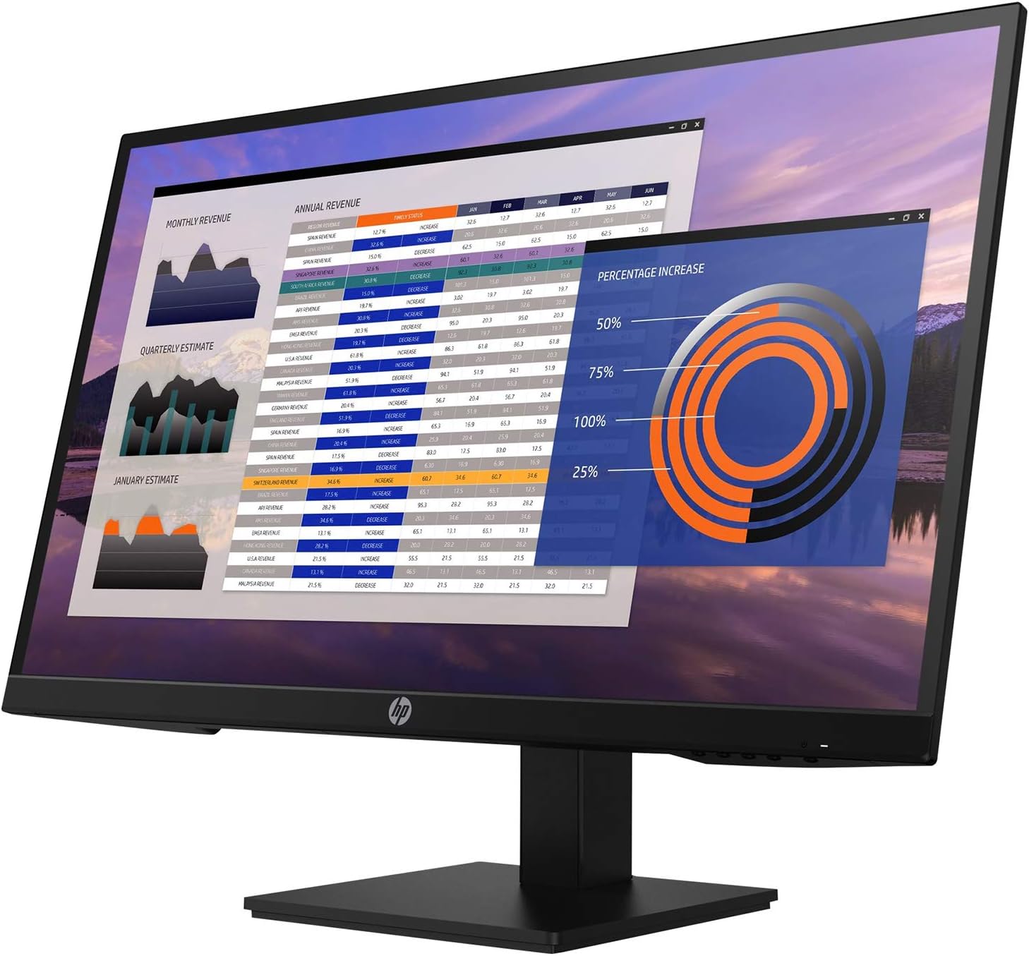 Hp V27i 9sv92aa Aba 27 Led Monitor Black At Staples