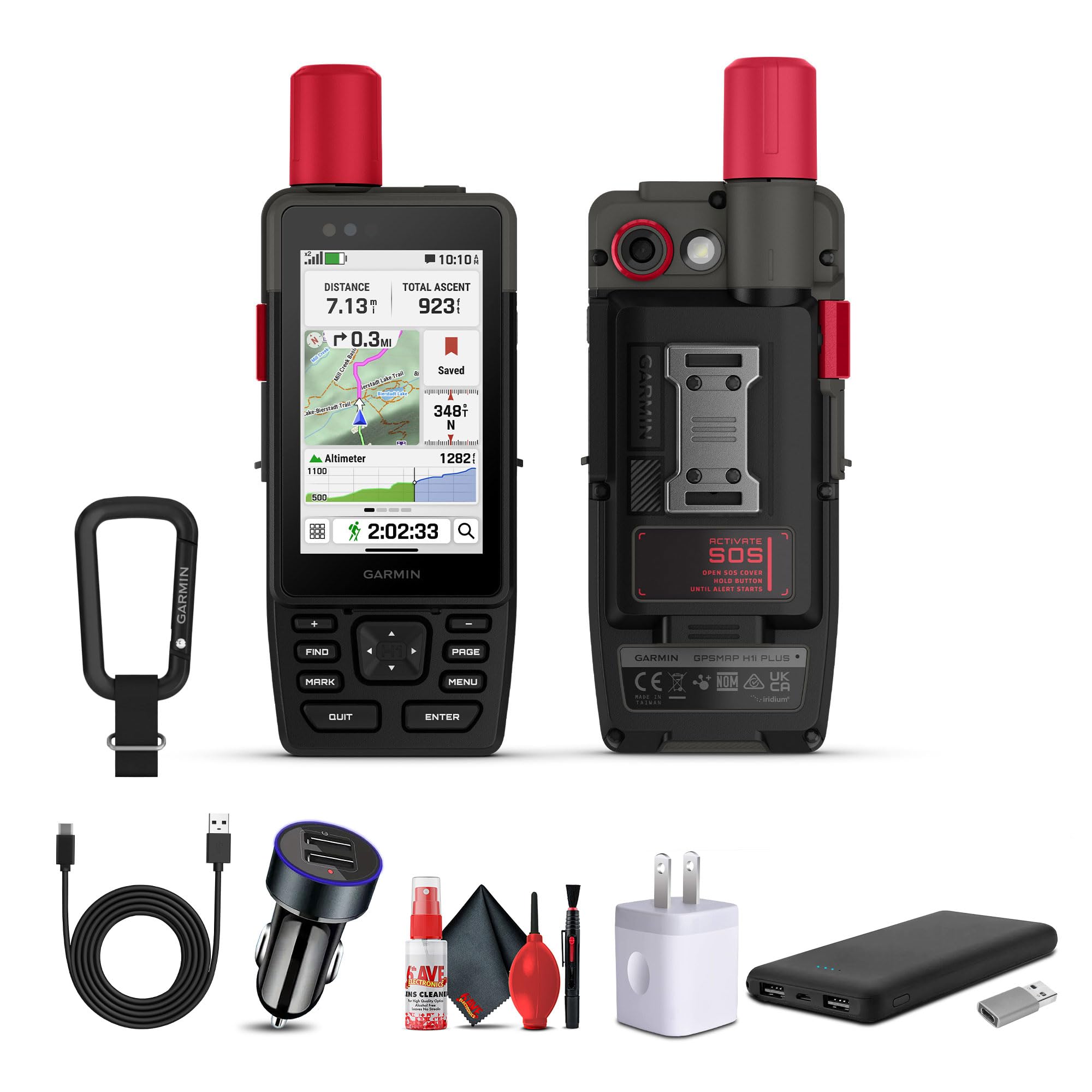 Garmin GPSMAP H1i Plus Rugged Hiking Premium GPS