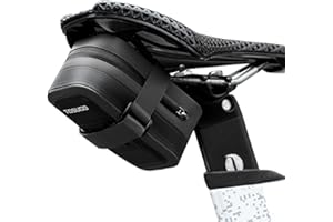 TOSUOD TPU Small Bike Saddle Bag Lightweight and Waterproof Mini Bike Seat Bag for Portable Cycling Bicycle saddle bag Durable Under Seat Storage（0.5L 5.5 * 3.7 * 2.6IN）