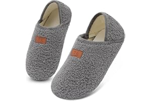 Scurtain House Slippers for Women Men House Shoes Comfy Socks Lightweight Unisex Adults Barefoot Shoes Non-Slip Travel Slippers