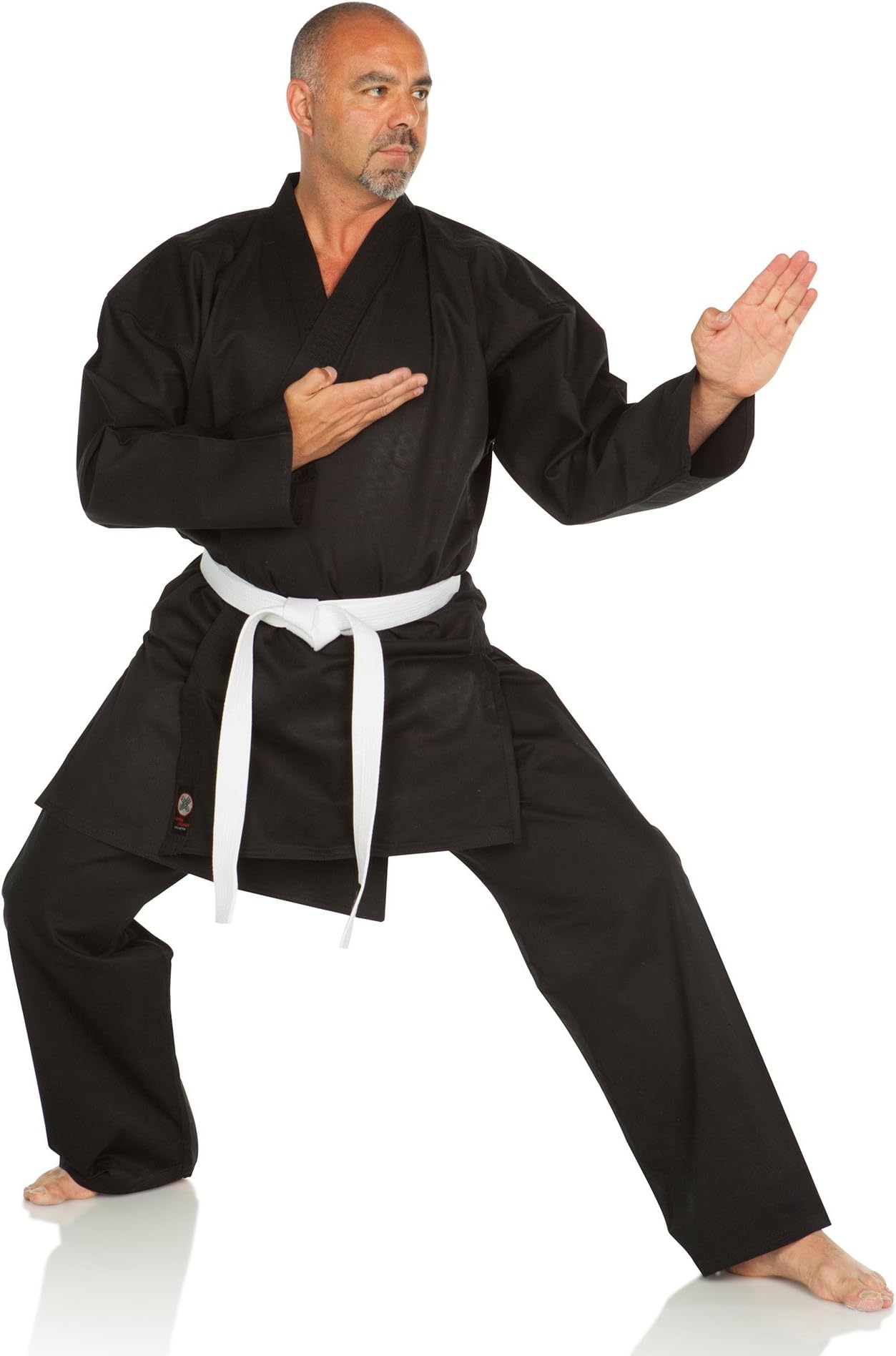 Ronin Karate Gi - Lightweight Student Karate Uniform - Professional Quality Made Kimono - Advanced 100% Cotton Martial Arts Kit Style Karate Training for Adults & Kids.