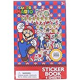 United Pacific Designs 709749MB: Mario Sticker Book with Puffy Stickers 4 Sheet