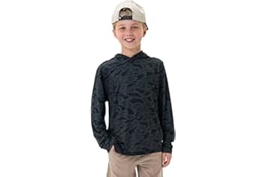 Burlebo Youth Performance Hoodie – Lightweight Long Sleeve Pullover with Hood