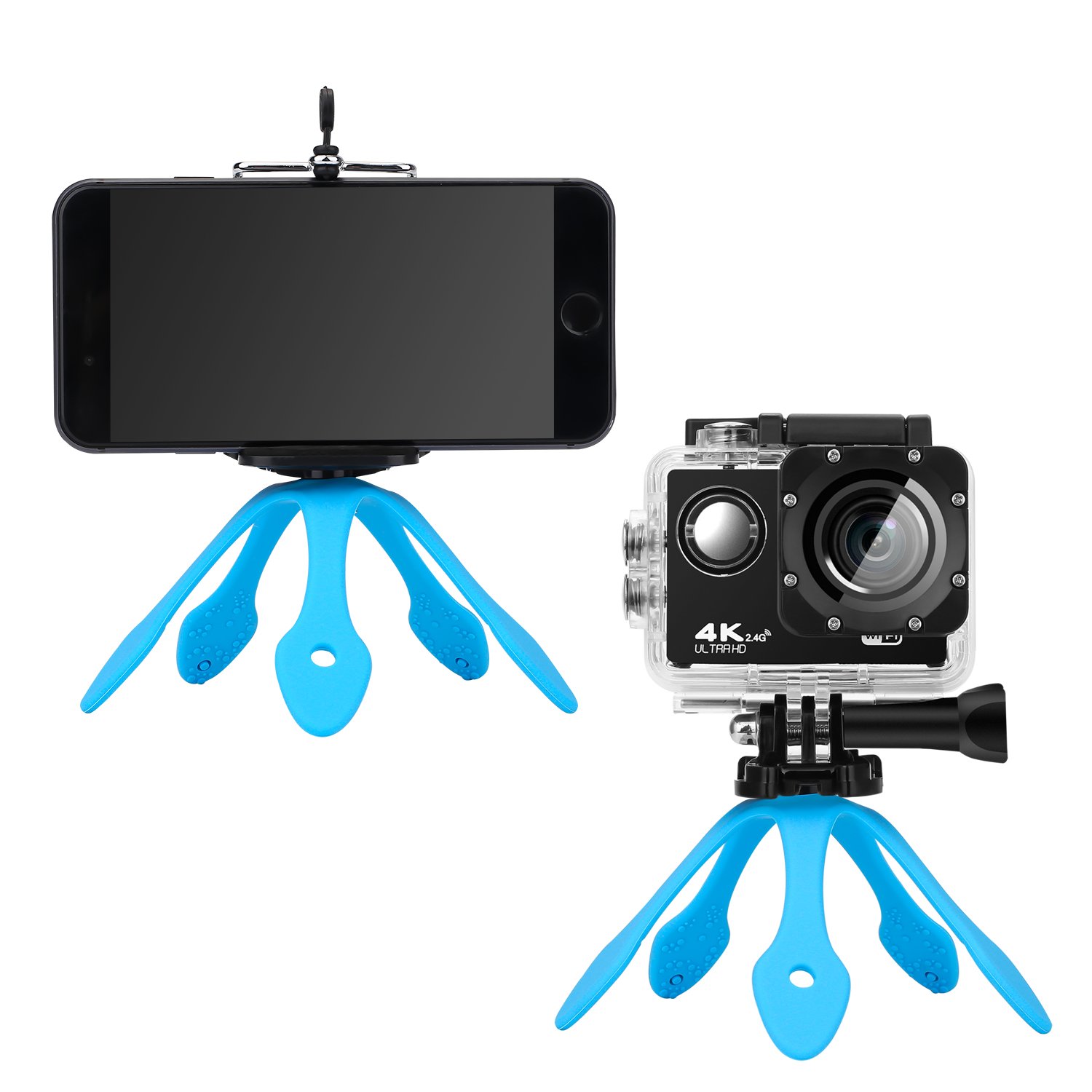 717LNoHKnmL._SL1500_ Ulix Poseidon: recensione supporto treppiede per smartphone e gopro
