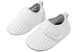 JIASUQI Baby Boys and Girls Barefoot Swim Water Skin Shoes Aqua Socks for Beach Swim Pool